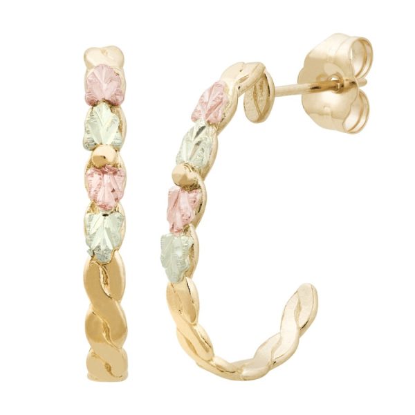 Braided Semi-Hoop Earrings