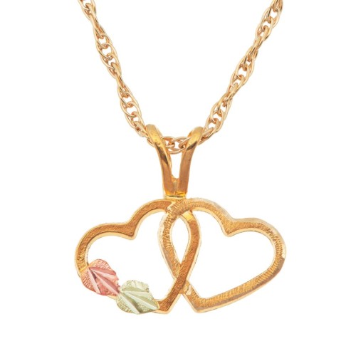Interlocking Hearts Pendant