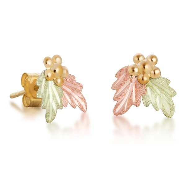Grape Cluster Post Earrings
