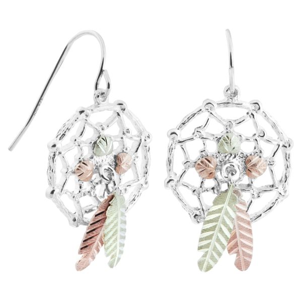 by TRJ Dreamcatcher Shepherd Hook Earrings