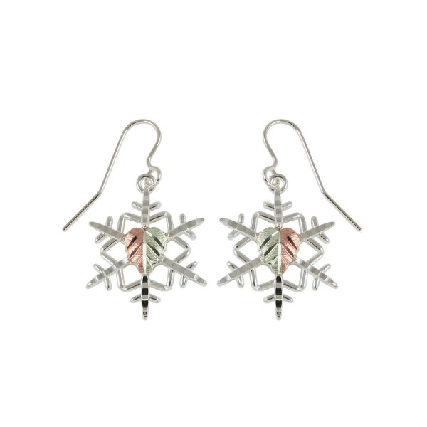 by TRJ Snowflake Earrings