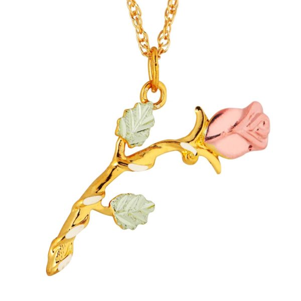 Long Stem Rose Bud, Landstrom's · 10K Gold
