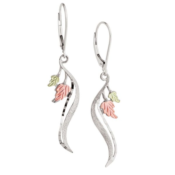 Free Form Leverback Earrings