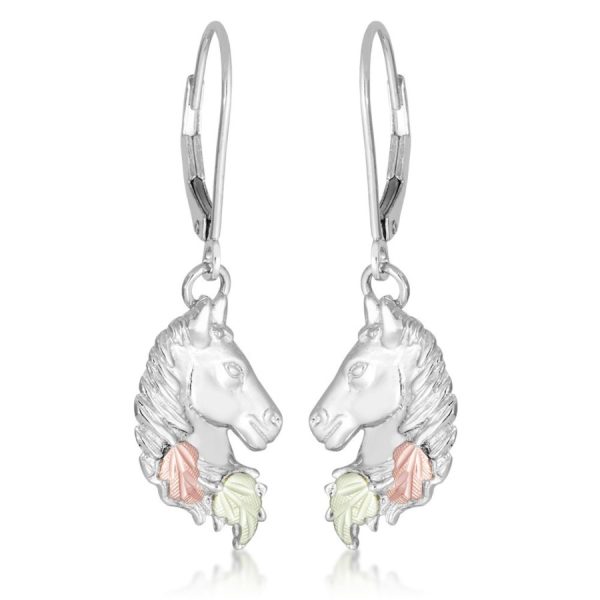 Horse Leverback Earrings