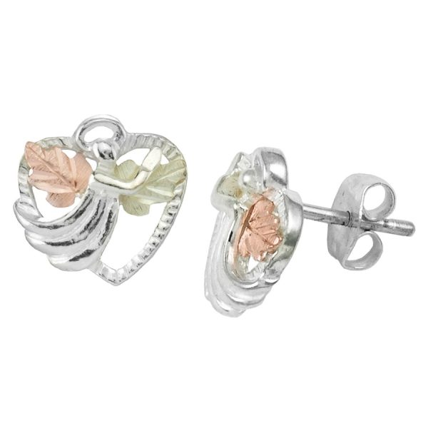 by TRJ Angel in Heart Post Earrings