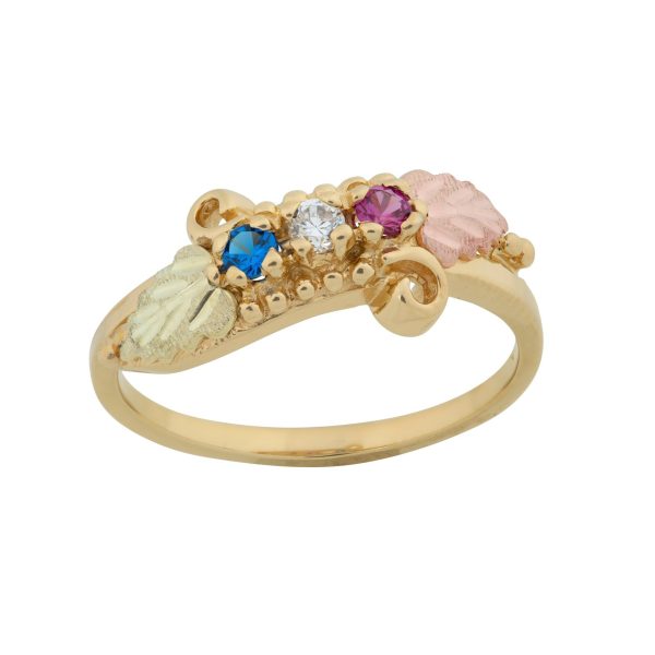Mt. Rushmore Black Hills Gold Family Ring
