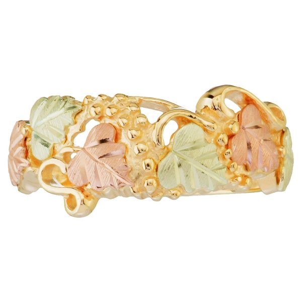 Intricate Flowing Vines Ring