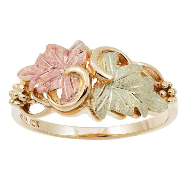 Dual Leaves and Vine Ring