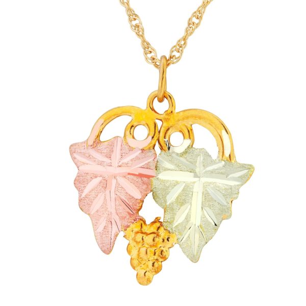 Vine and Grape Cluster Pendant