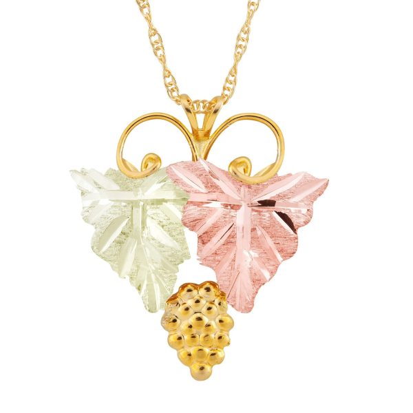 Vine and Grape Cluster Pendant