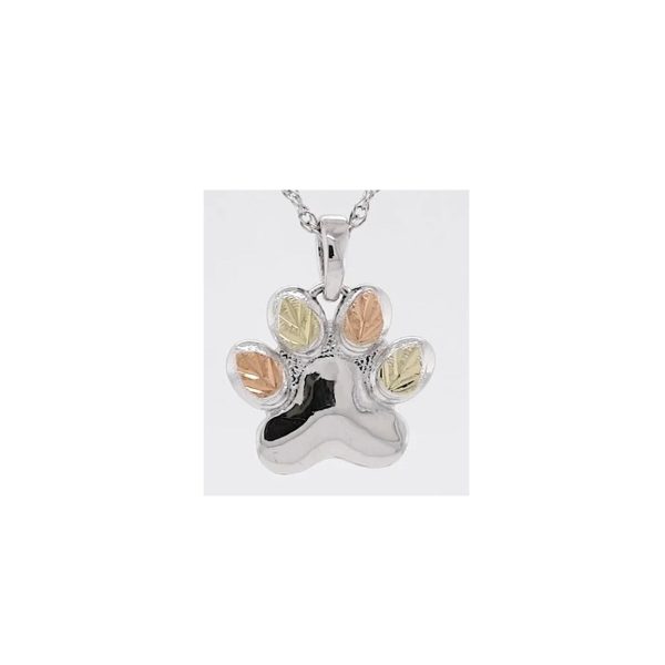 Dog's Paw Pendant