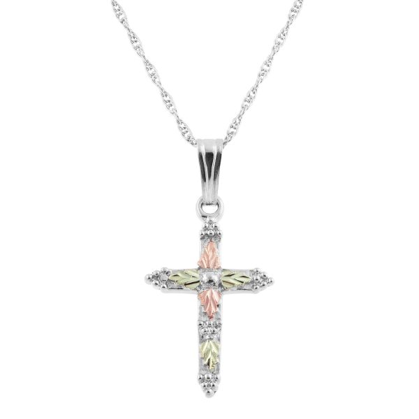 Etched Cross Pendant