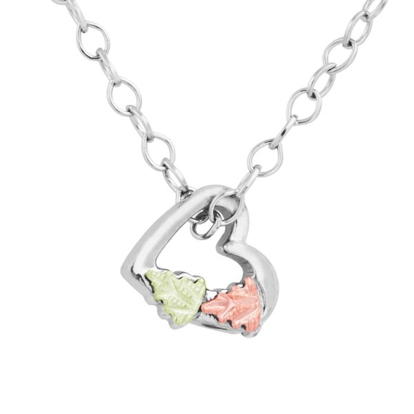 Dainty Floating Heart Pendant