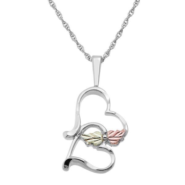 Double Heart, Mt. Rushmore · Gold on Silver