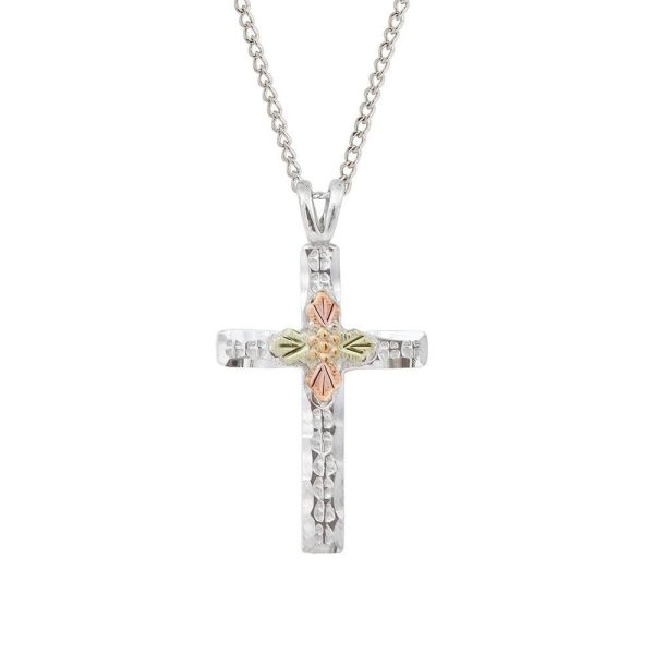 Etched Cross Pendant