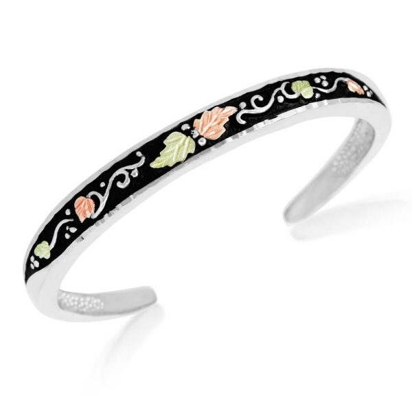 Antiqued Bangle Bracelet
