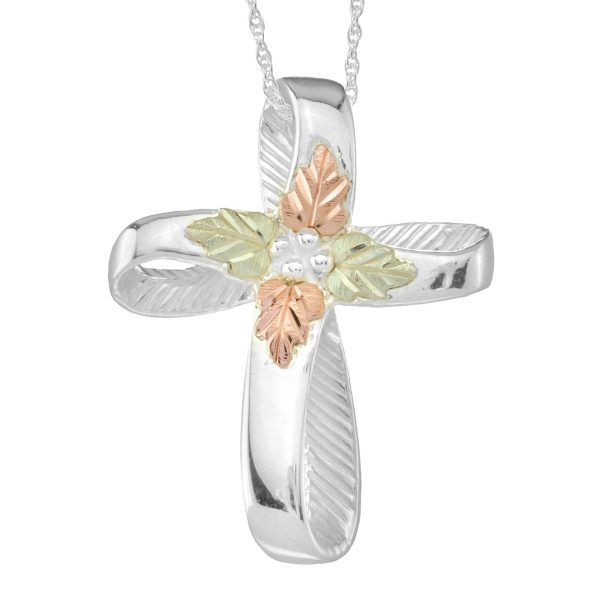 by TRJ Floating Cross Pendant