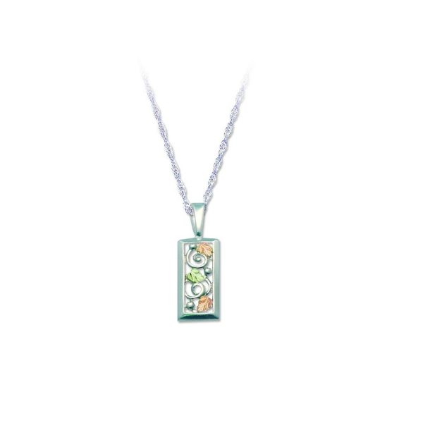 Filigree Rectangle Pendant