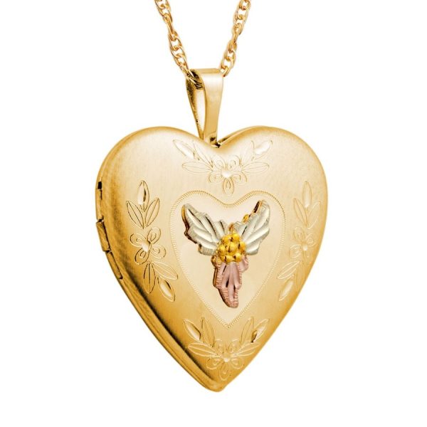 Heart Locket, Mt. Rushmore · 10K Gold