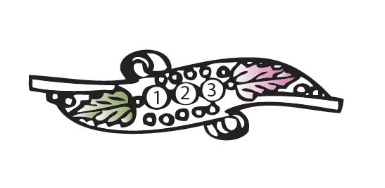 Mt Rushmore Black Hills Gold Family Jewelry Ring with 2-4, 2.5mm Genuine Birthstones - G 904-GN - Image 3