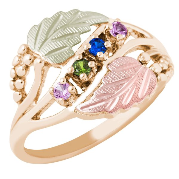 Mt. Rushmore Black Hills Gold Channel Ring
