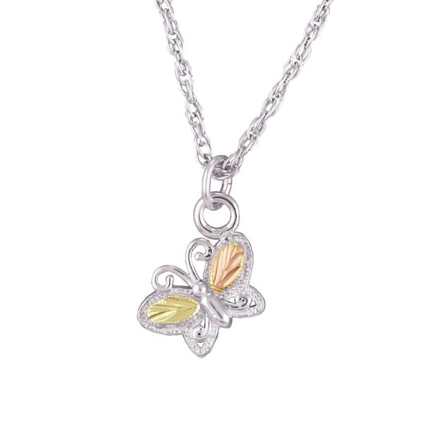 Dainty Butterfly, Mt. Rushmore · Gold on Silver