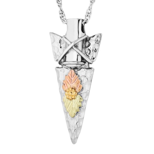 Arrowhead, Mt. Rushmore · Gold on Silver