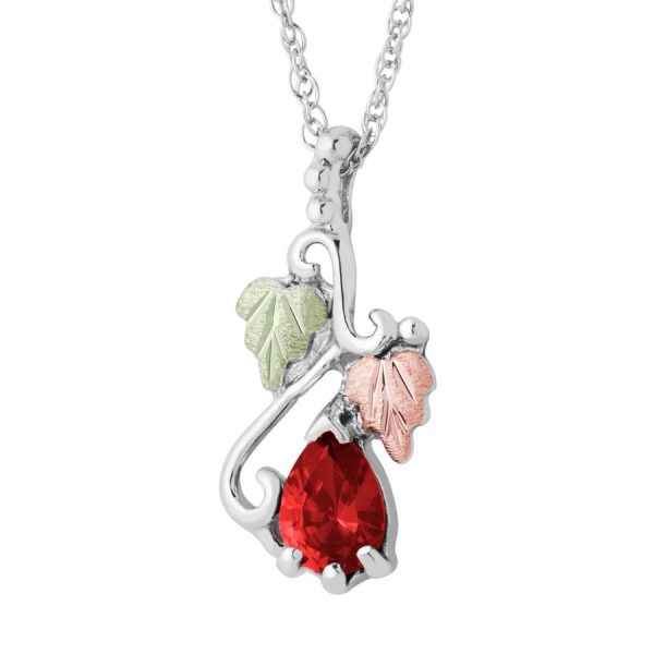 Freeform Birthstone Pendant