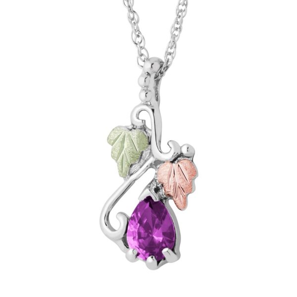 Freeform Birthstone Pendant - MRLPE3741-306 - June