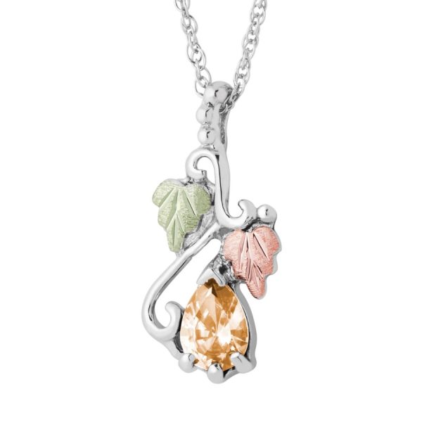 Freeform Birthstone Pendant - MRLPE3741-311 - November