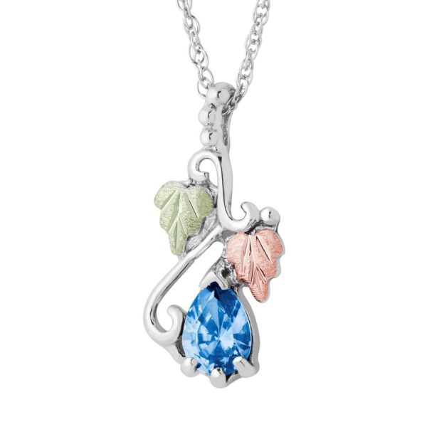Freeform Birthstone Pendant - MRLPE3741-312 - December