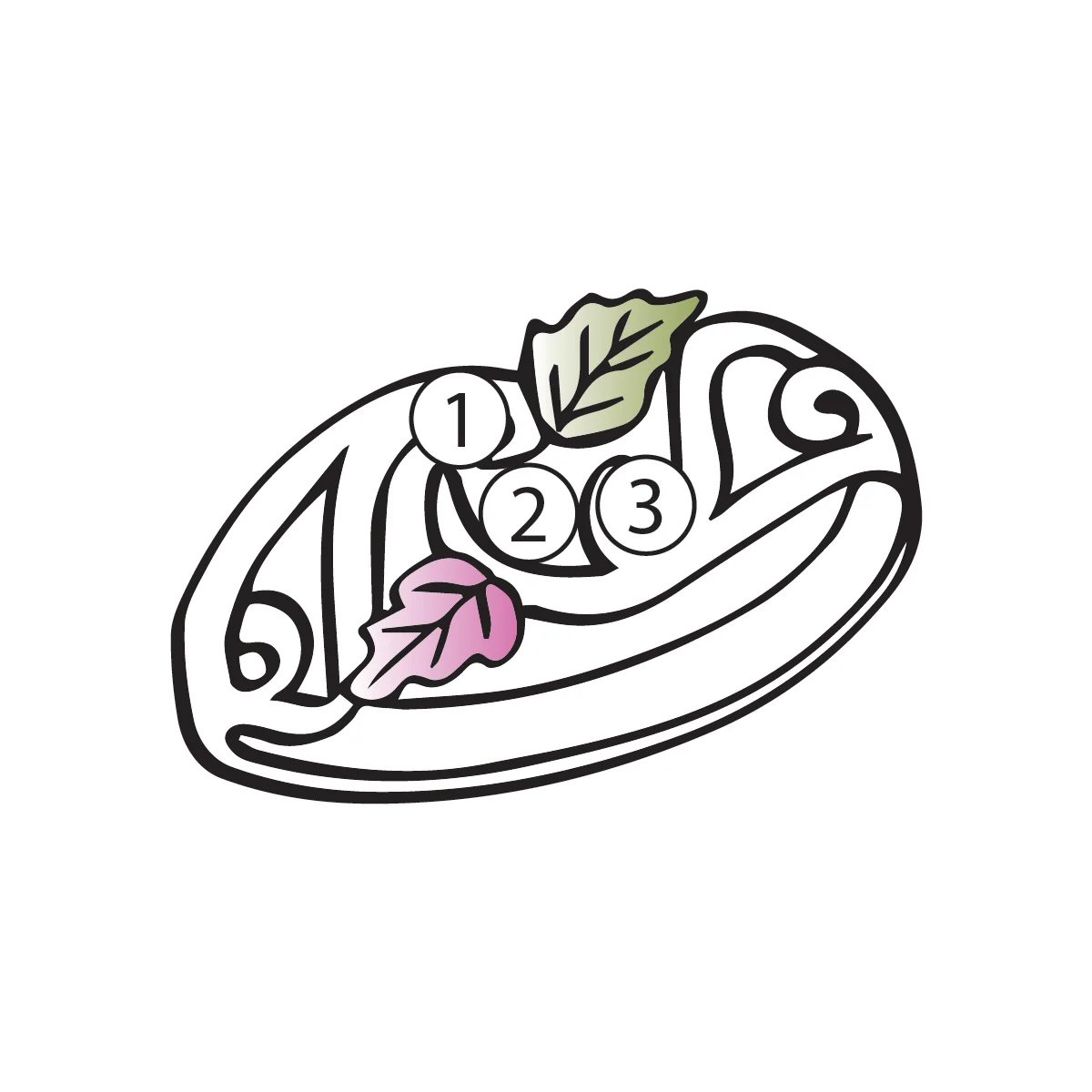 Black Hills Gold by TRJ Family Jewelry Swirling Vine Ring with 1-6, 2.5mm Genuine Birthstones - G C1652-GN - Image 6