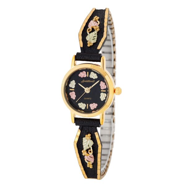 Enameled Brite Cut Ladies Watch