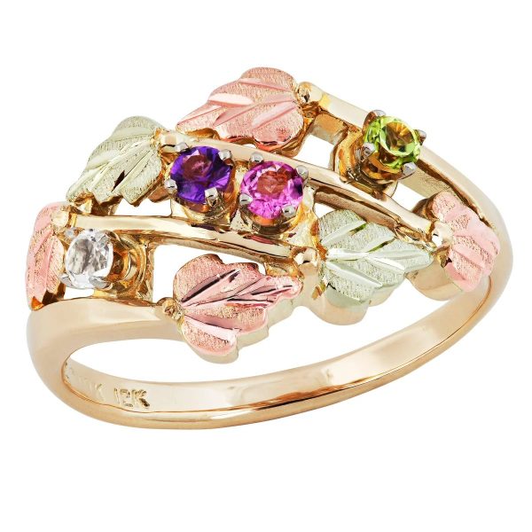 Landstrom's Black Hills Gold Triple Channel Ring