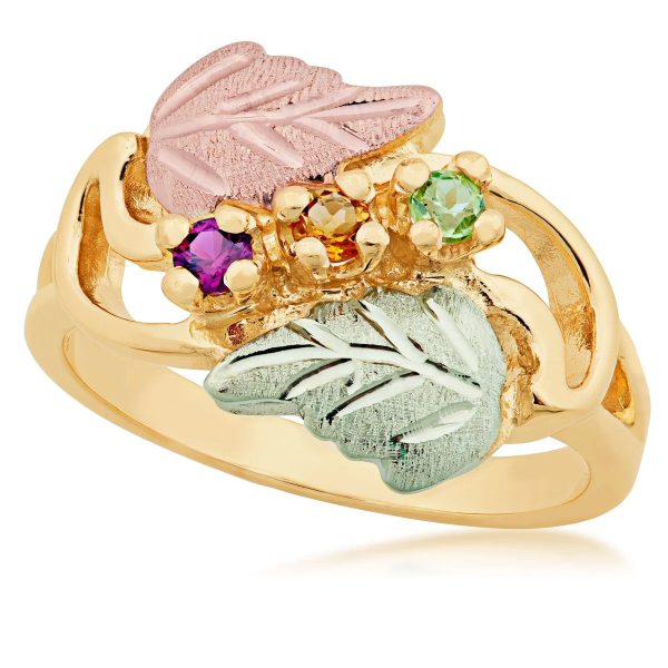 Mt. Rushmore Black Hills Gold Channel Ring