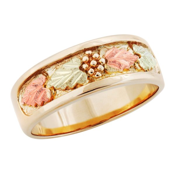 Grape Cluster Men's Band, Landstrom's · 10K Gold