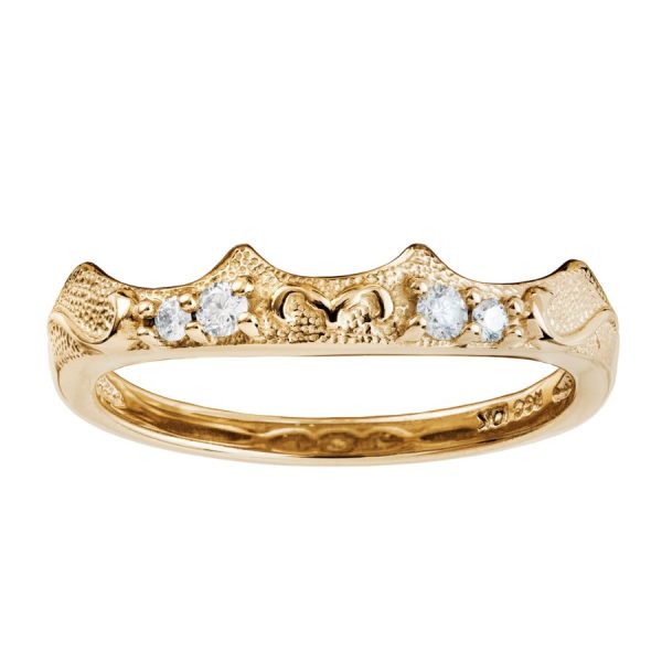 Diamond Eternity Band, 10K gold · 1/10 ct tw diamonds