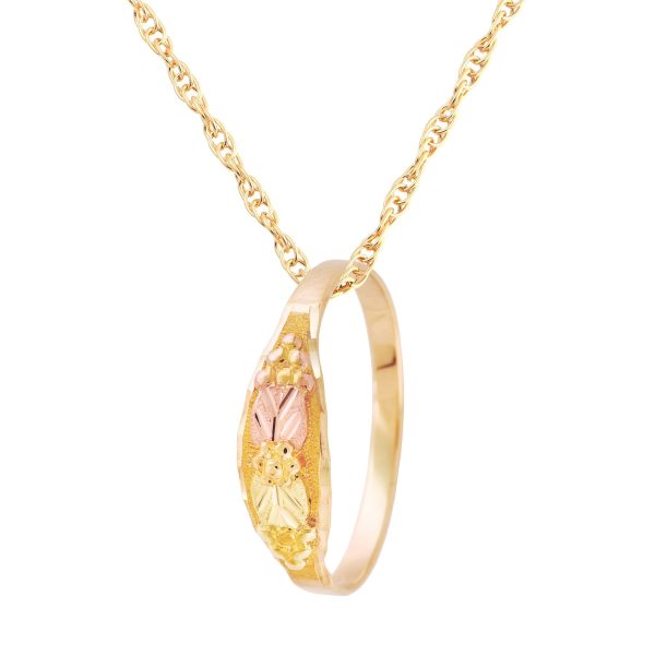 "Baby" Ring Pendant, Mt. Rushmore · 10K Gold
