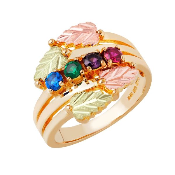 Mt. Rushmore Black Hills Gold Wrap Around Ring