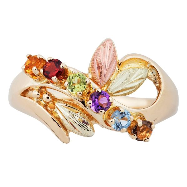 Landstrom's Black Hills Gold Contemporary Swirl Ring