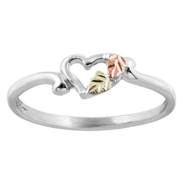 Heart Ring, Mt. Rushmore · Gold on Silver